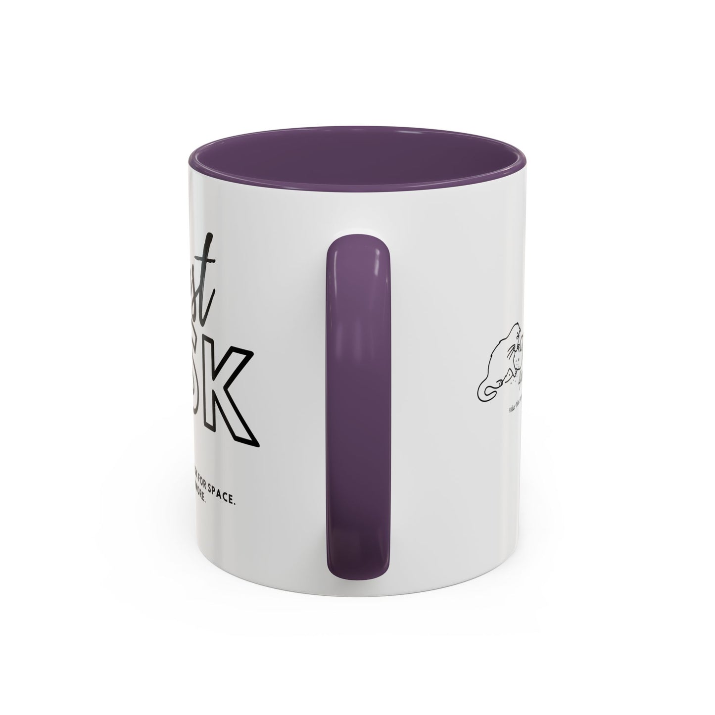 Empowering Just Ask For Help Ask For Space Coffee Mug - 11oz