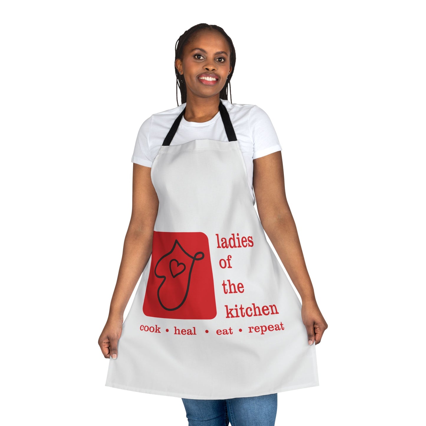 Ladies Of The Kitchen. Apron, 5-Color Straps (AOP)