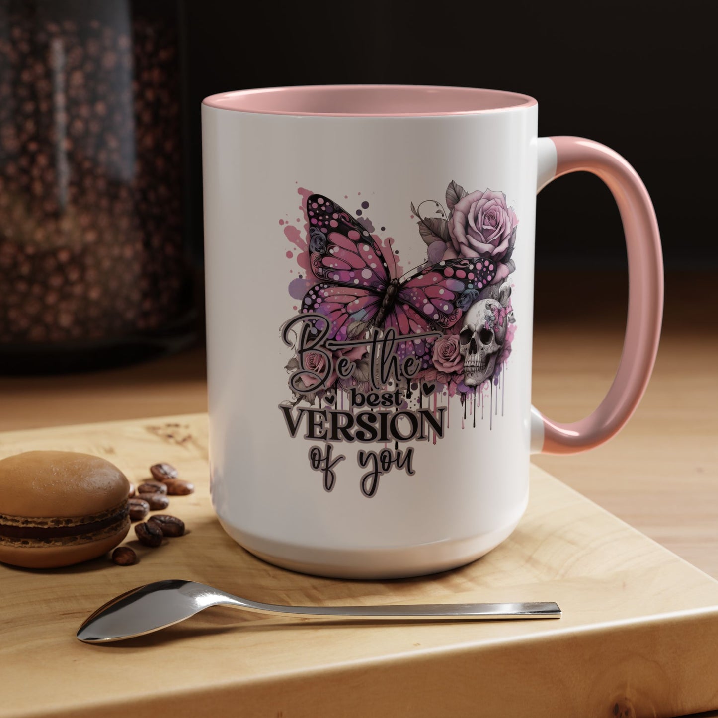 Be The Best Version Of You Mug. Accent Coffee Mug (11, 15oz)