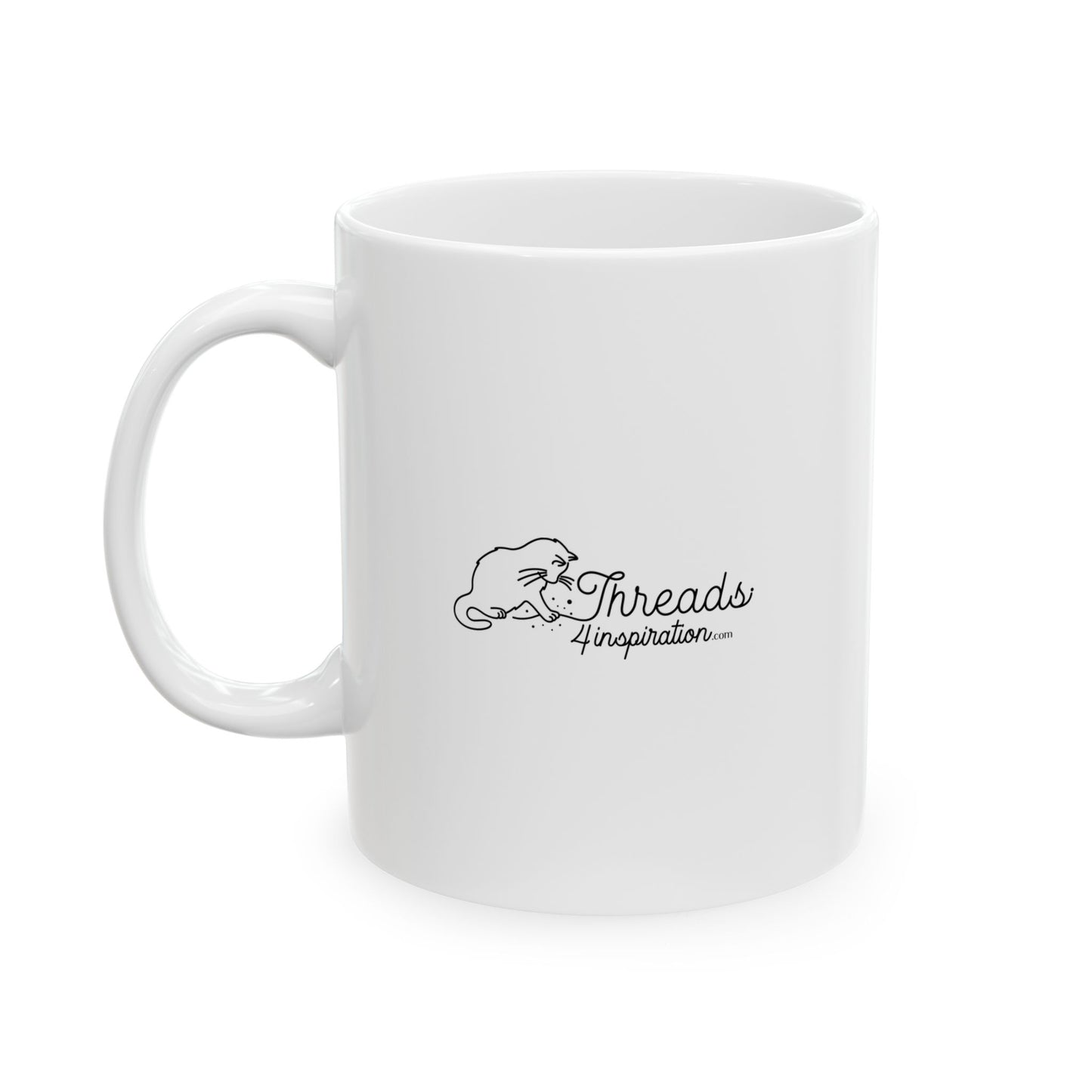 Working Hard Hardly Working Cat Mug. Ceramic Mug, (11oz, 15oz)