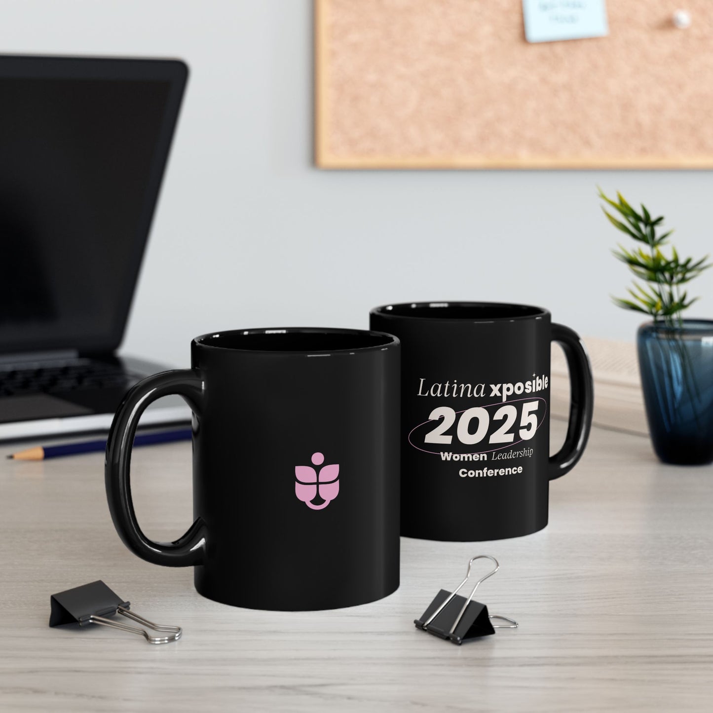 LatinaXpo Black Mug (11oz, 15oz)
