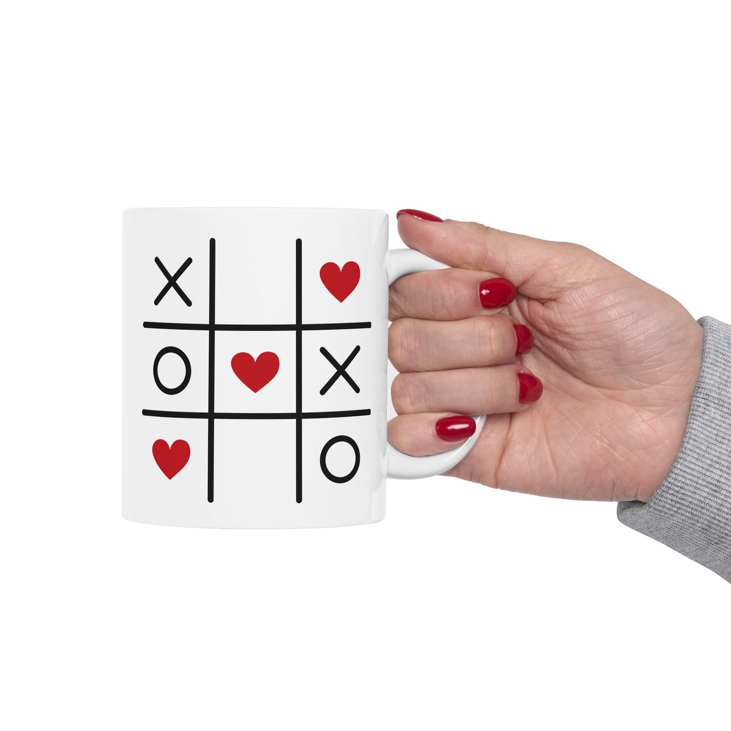 XO Valentine Mug. Ceramic Mug, (11oz, 15oz)