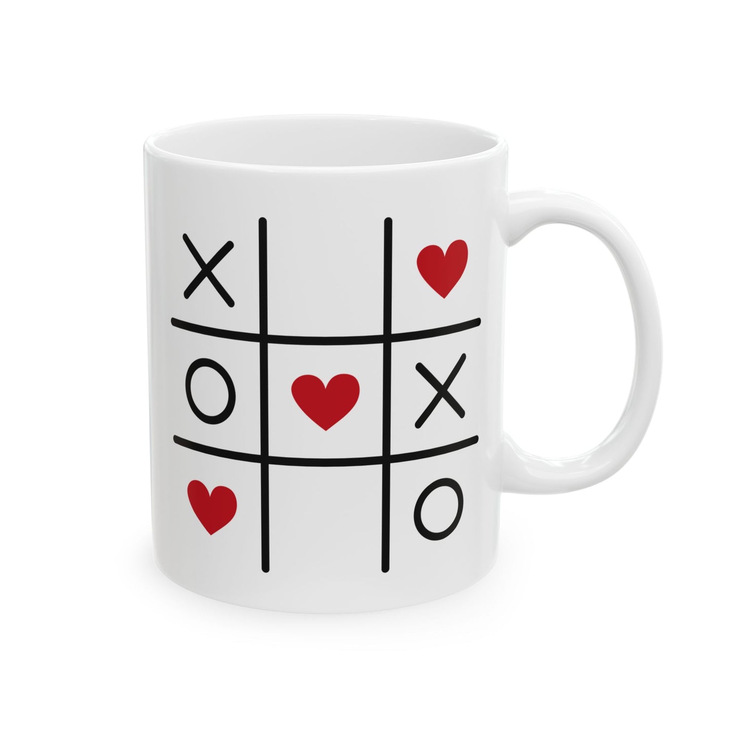 XO Valentine Mug. Ceramic Mug, (11oz, 15oz)