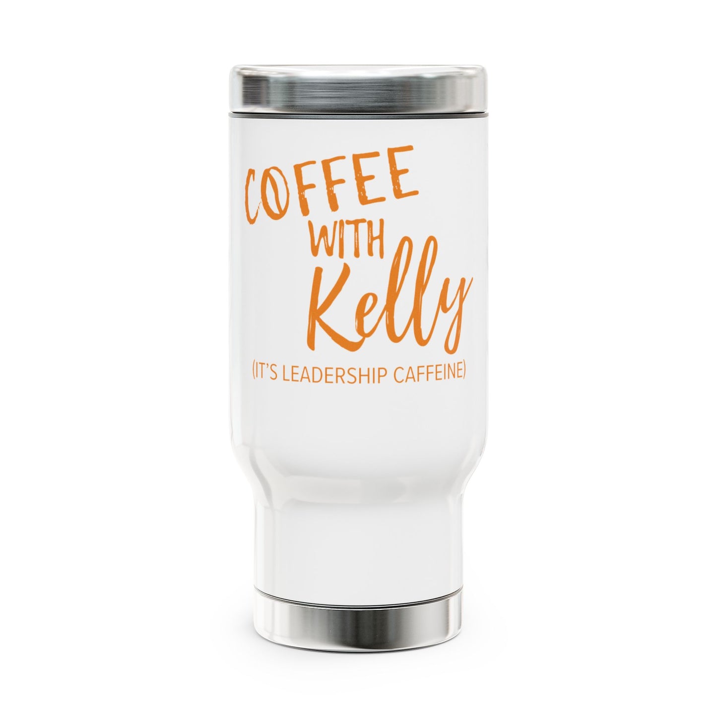 CWK Leadership Coffee Travel Mug, Gifts for Coffee Lovers, Motivational Drinkware, Perfect for Office or Home, Teacher Appreciation