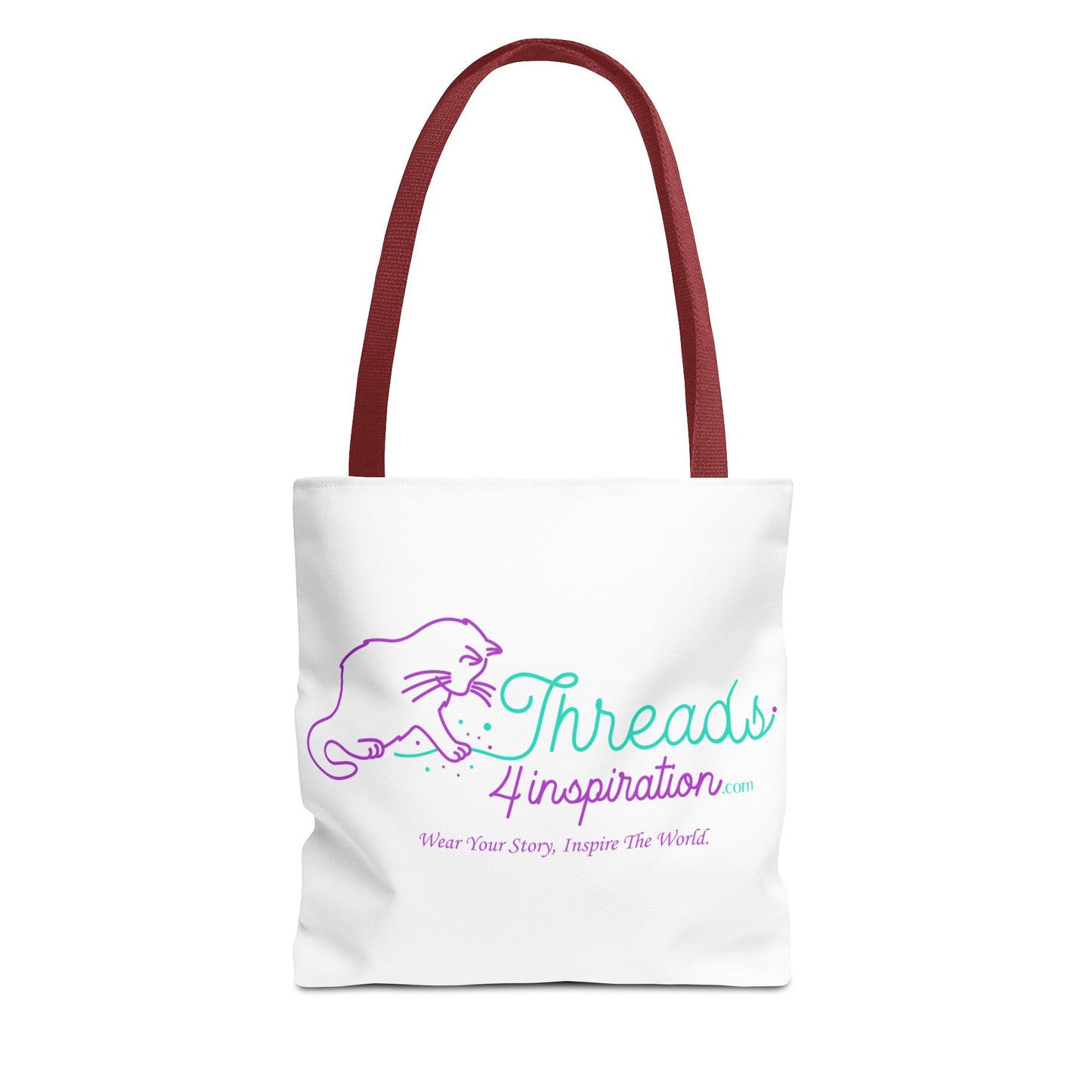 Threads 4 Inspiration Inspiring Tote Bag - Wear Your Story, Inspire The World