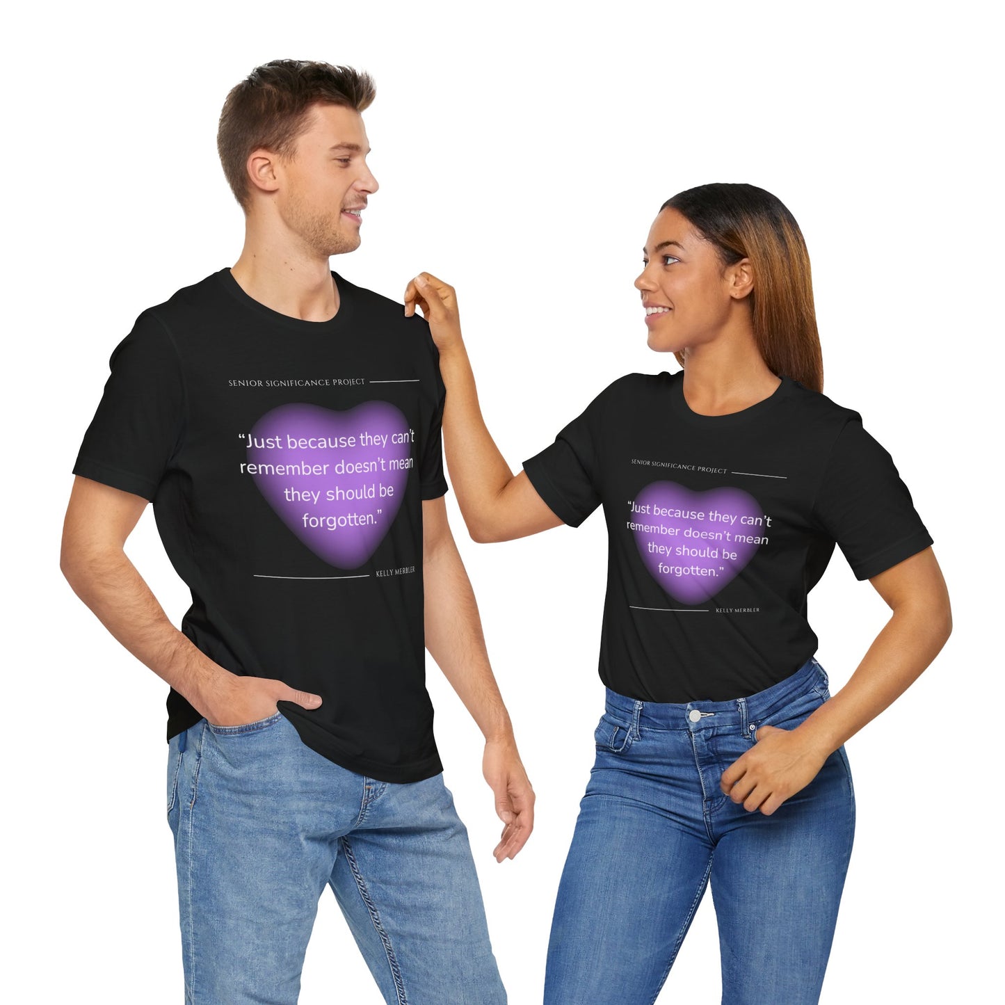 Senior Significance Project Giving Back , Comfort T-Shirt, Remembrance Shirt