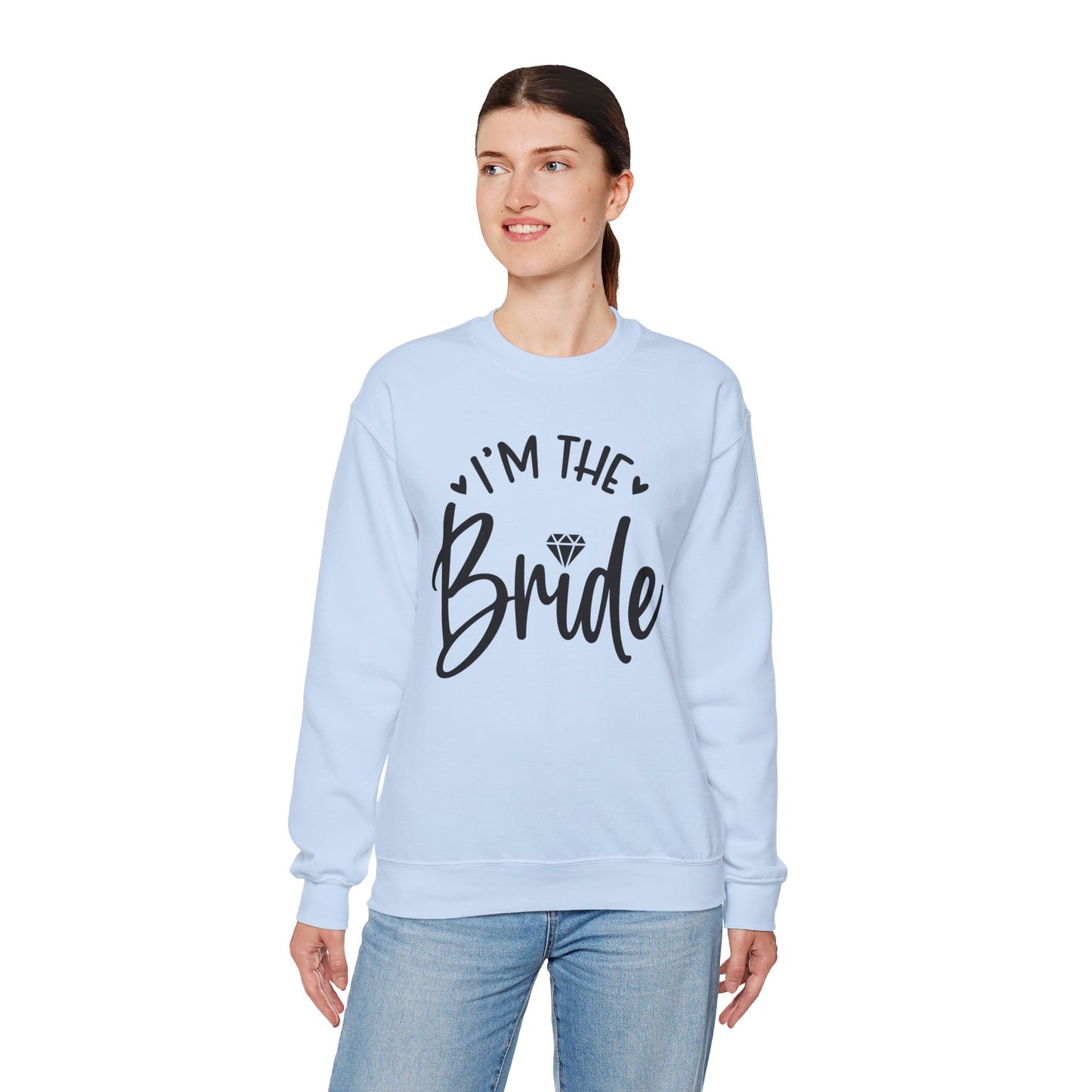 I'm The Bride Sweatshirt. Unisex Heavy Blend™ Crewneck Sweatshirt