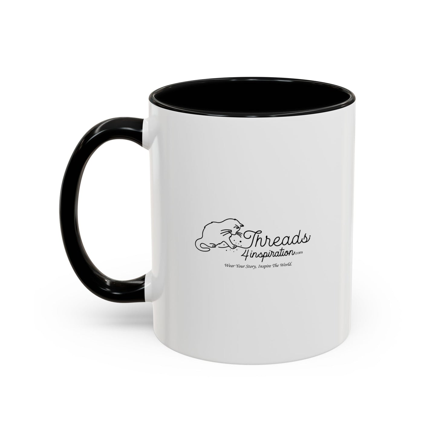 Inspirational Accent Coffee Mug - Strong Leaders Quote, Motivational Gift, Office Decor, Unique Graduation Present, Leadership Cup