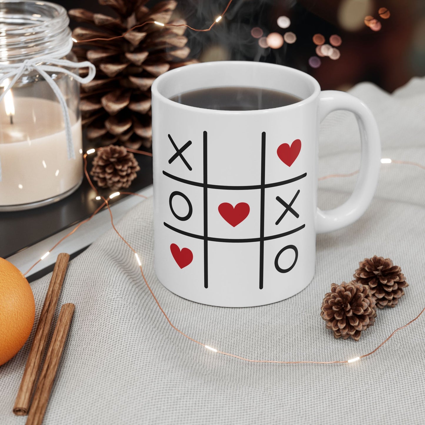 XO Valentine Mug. Ceramic Mug, (11oz, 15oz)