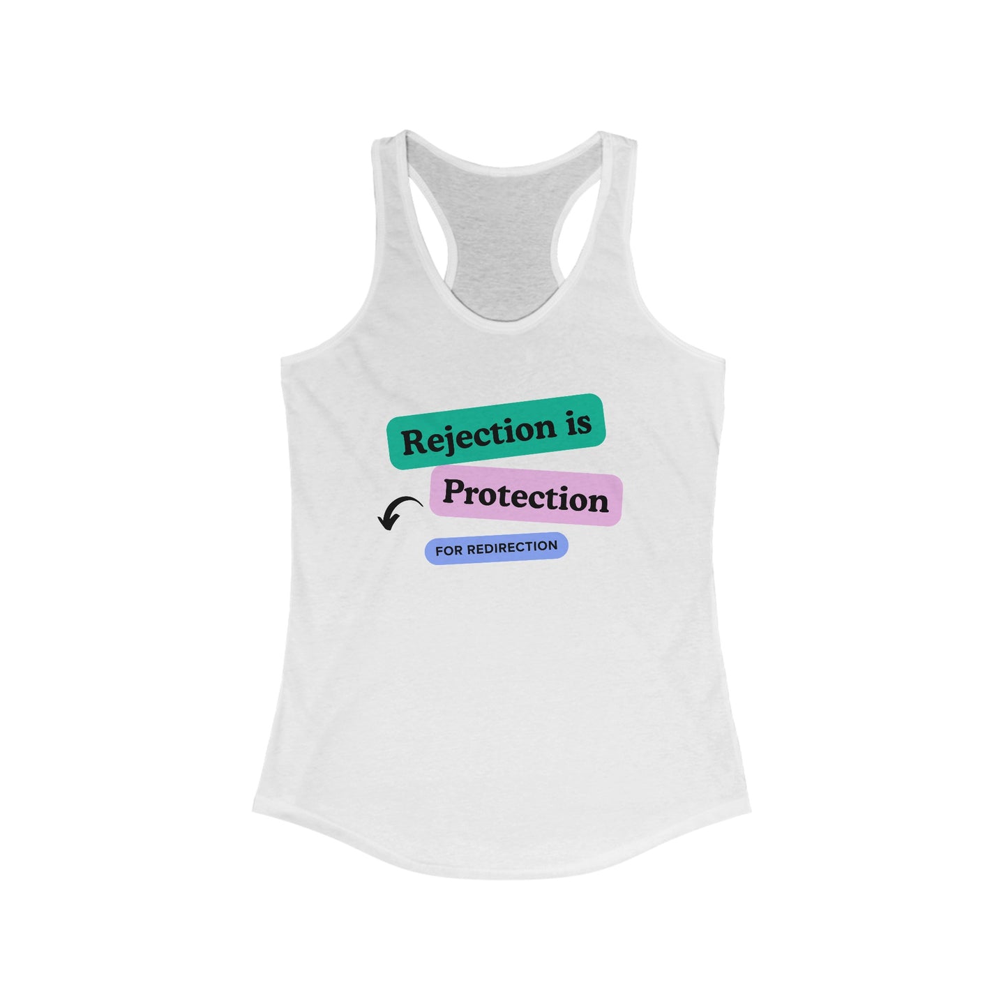 Rejection-Protection Women's Ideal Racerback Tank