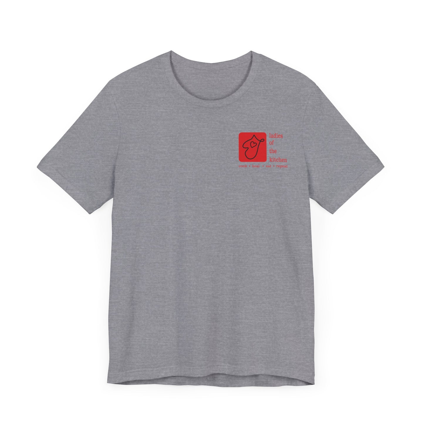 Ladies Of The Kitchen T-shirt. Unisex Jersey Short Sleeve Tee