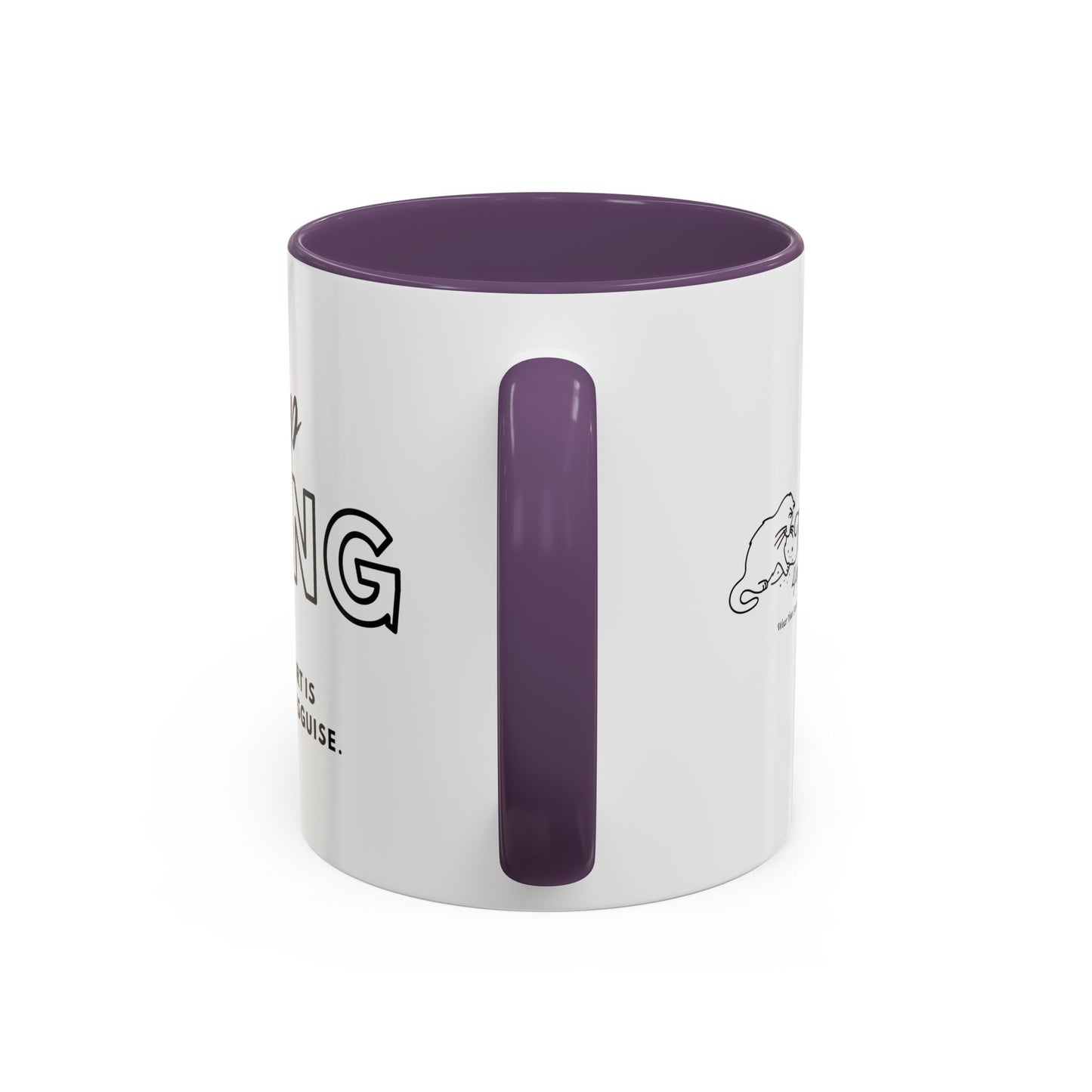 Inspirational Coffee Mug - "Keep Going Discomfort Is Growth In Disguise" - Motivational 11oz