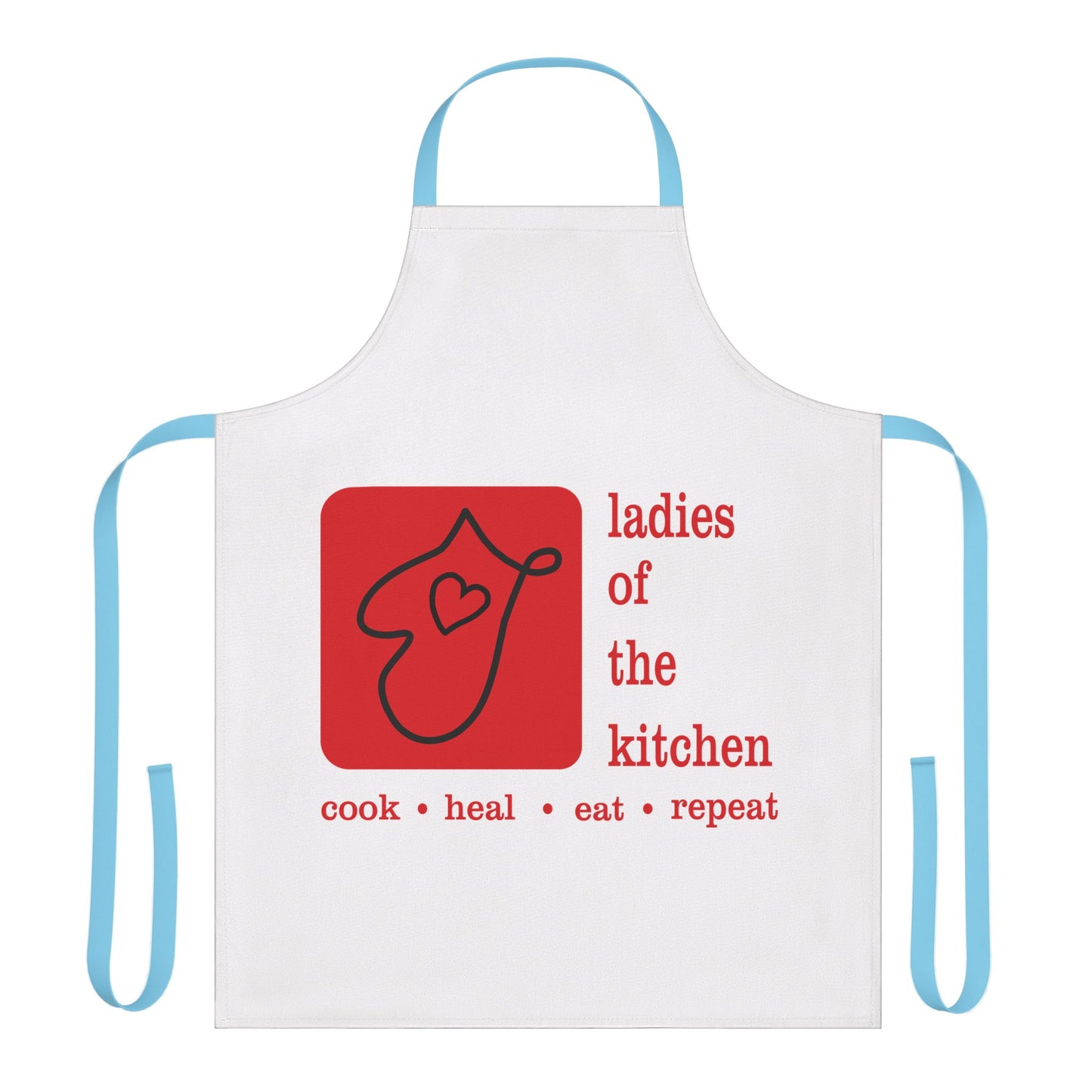 Ladies Of The Kitchen. Apron, 5-Color Straps (AOP)