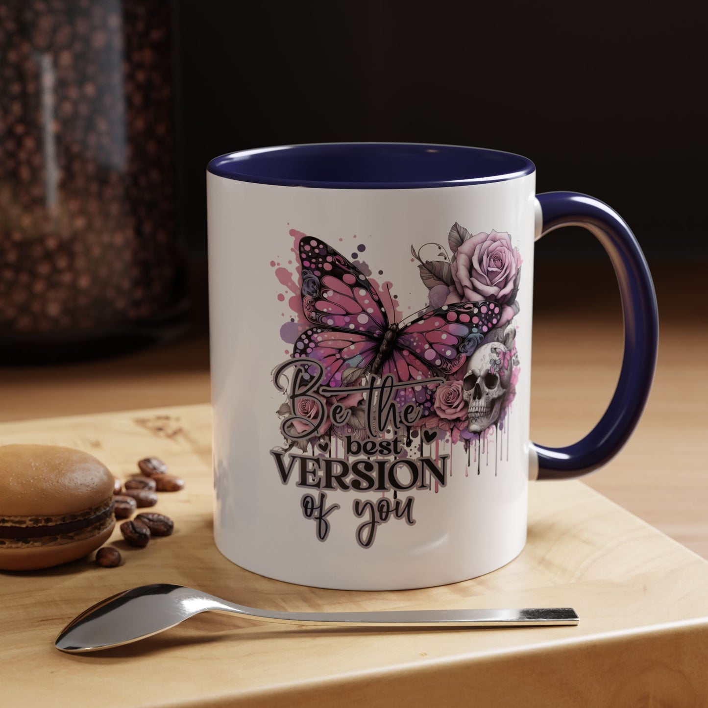 Be The Best Version Of You Mug. Accent Coffee Mug (11, 15oz)