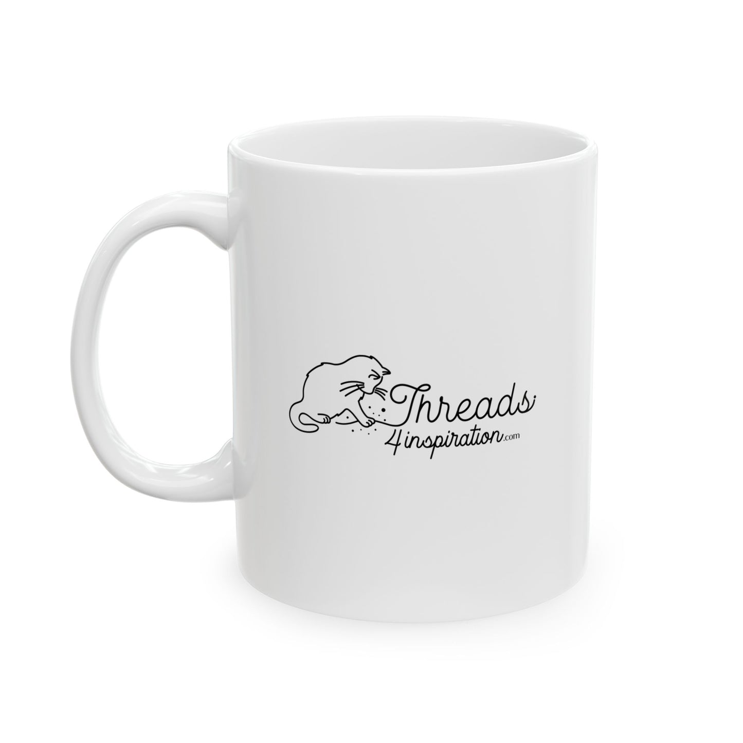 Cat Making Biscuit Mug. Ceramic Mug, (11oz, 15oz)