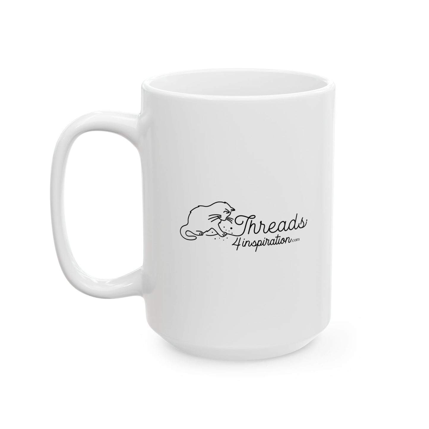 Cat Making Biscuit Mug. Ceramic Mug, (11oz, 15oz)
