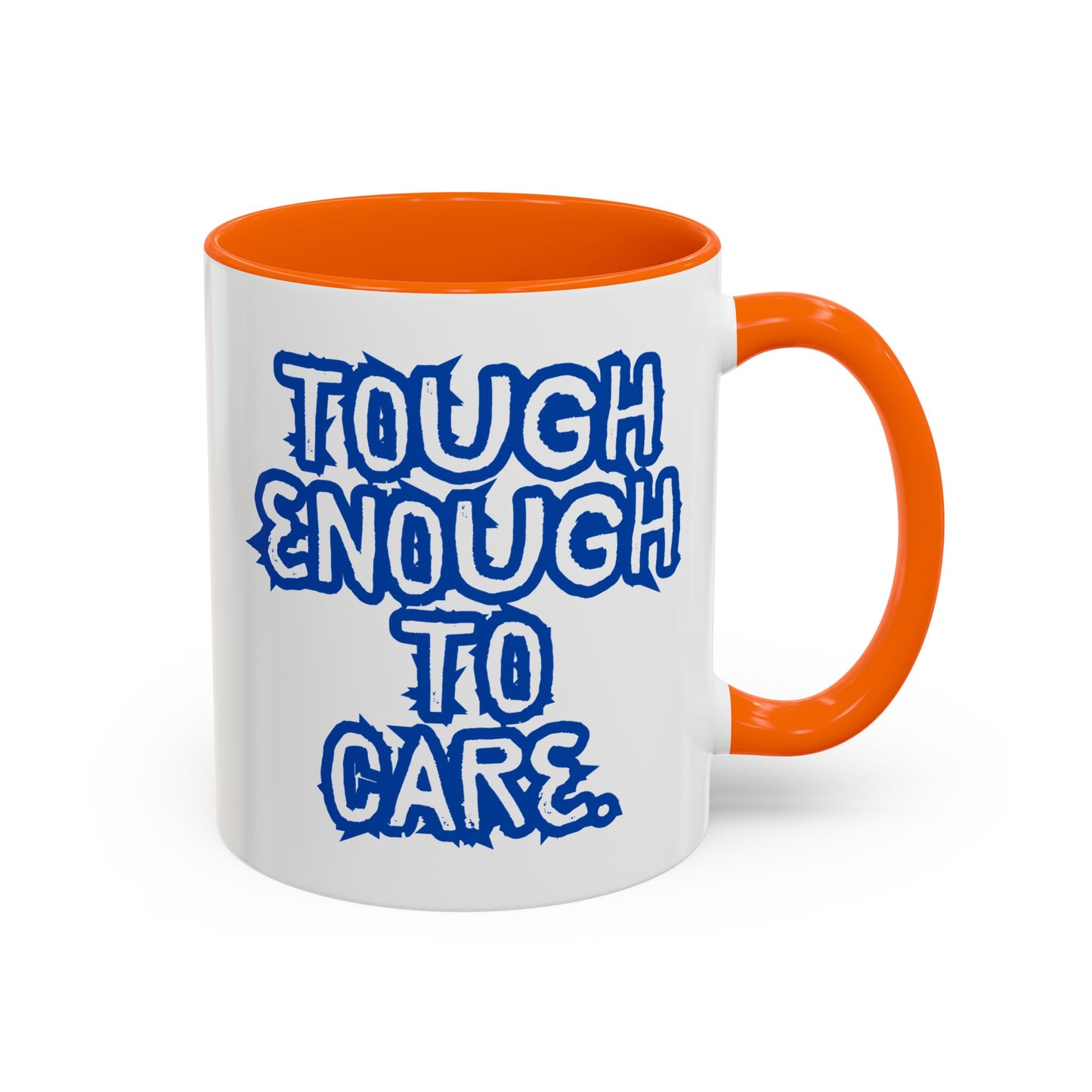 Tough Enough Coffee Mug - Motivational Accent Mug for Everyday Inspiration