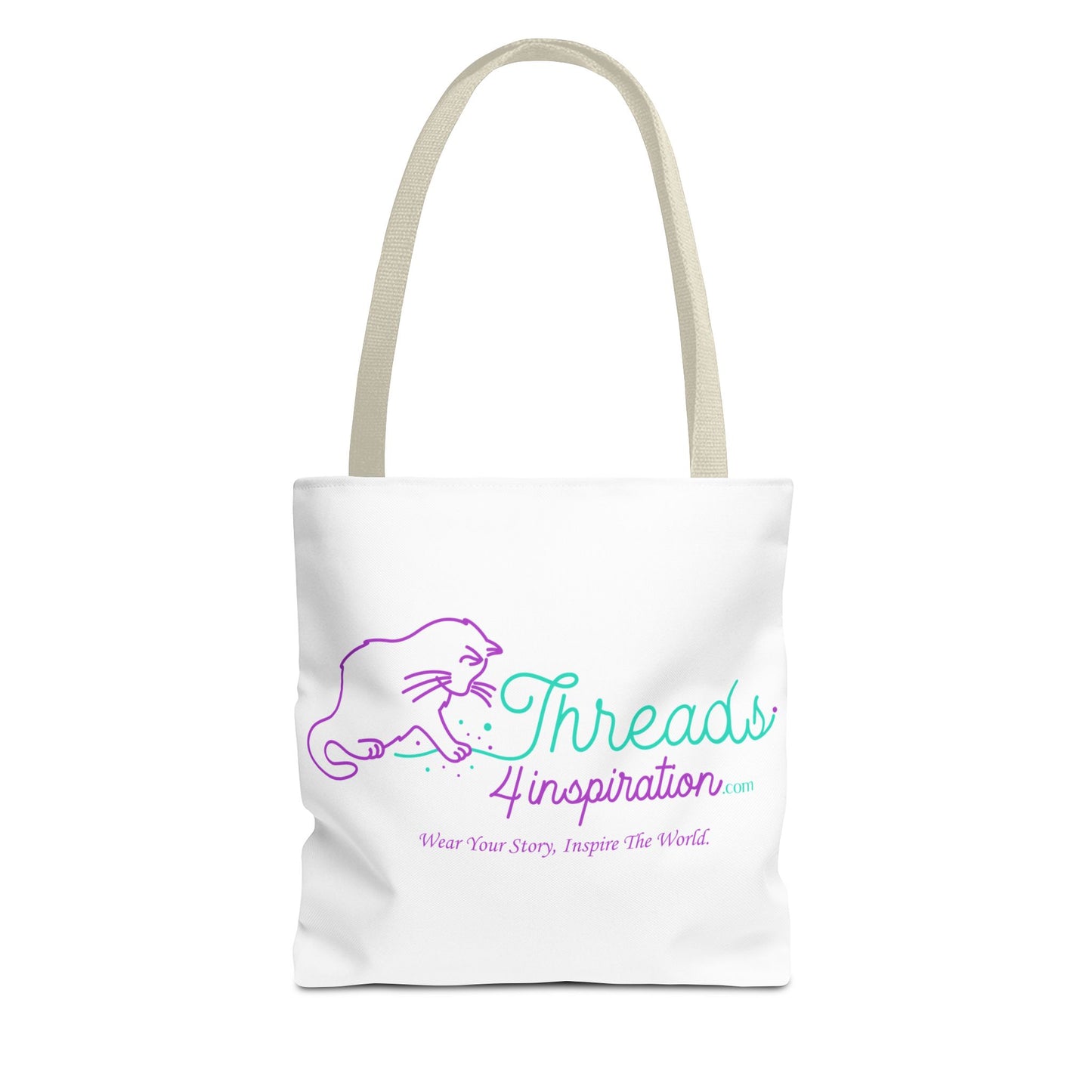 Threads 4 Inspiration Inspiring Tote Bag - Wear Your Story, Inspire The World