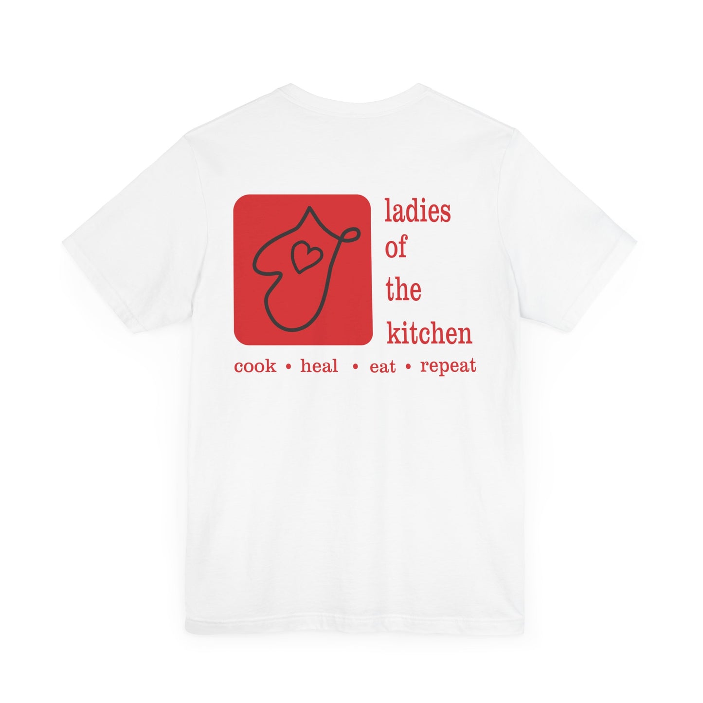 Ladies Of The Kitchen T-shirt. Unisex Jersey Short Sleeve Tee