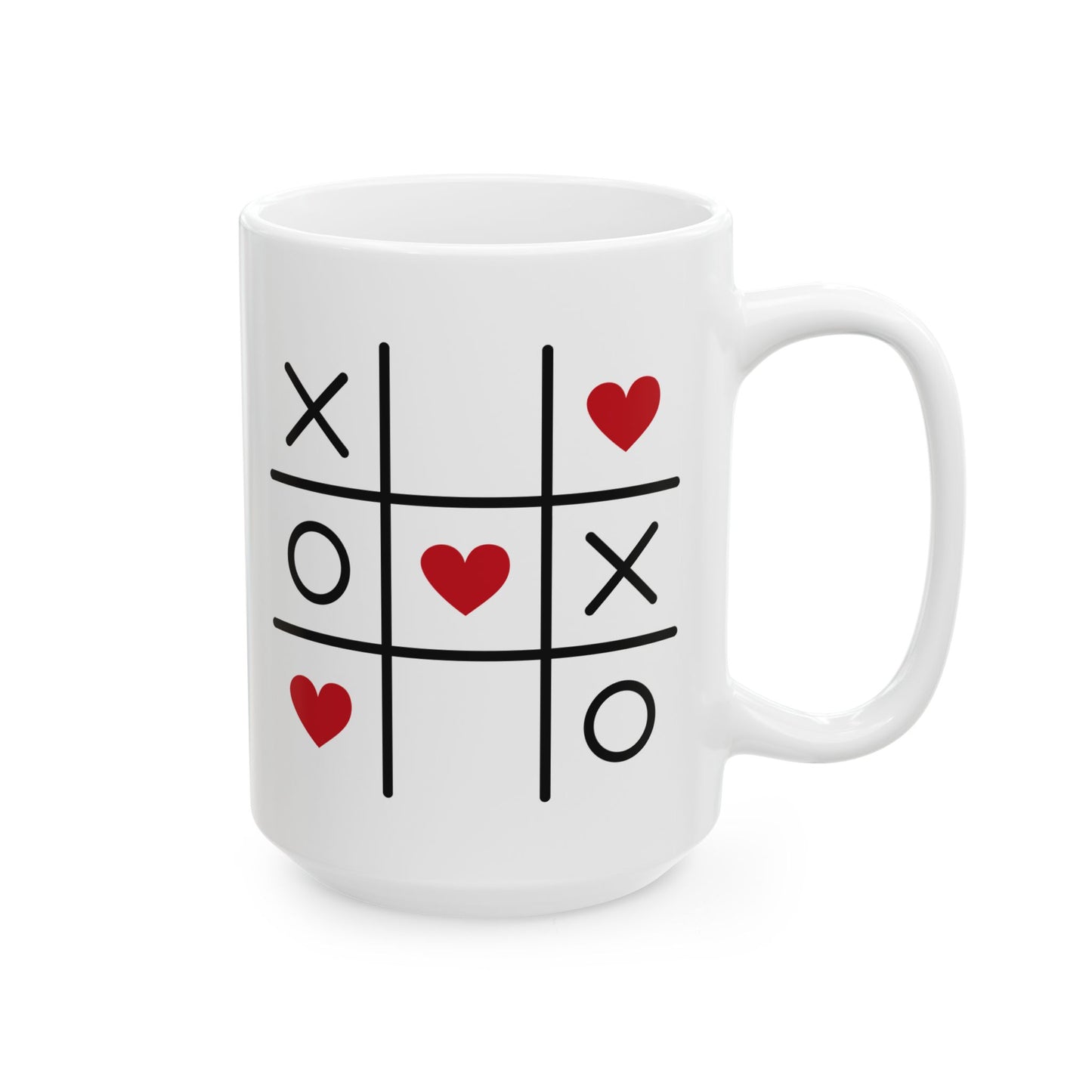 XO Valentine Mug. Ceramic Mug, (11oz, 15oz)