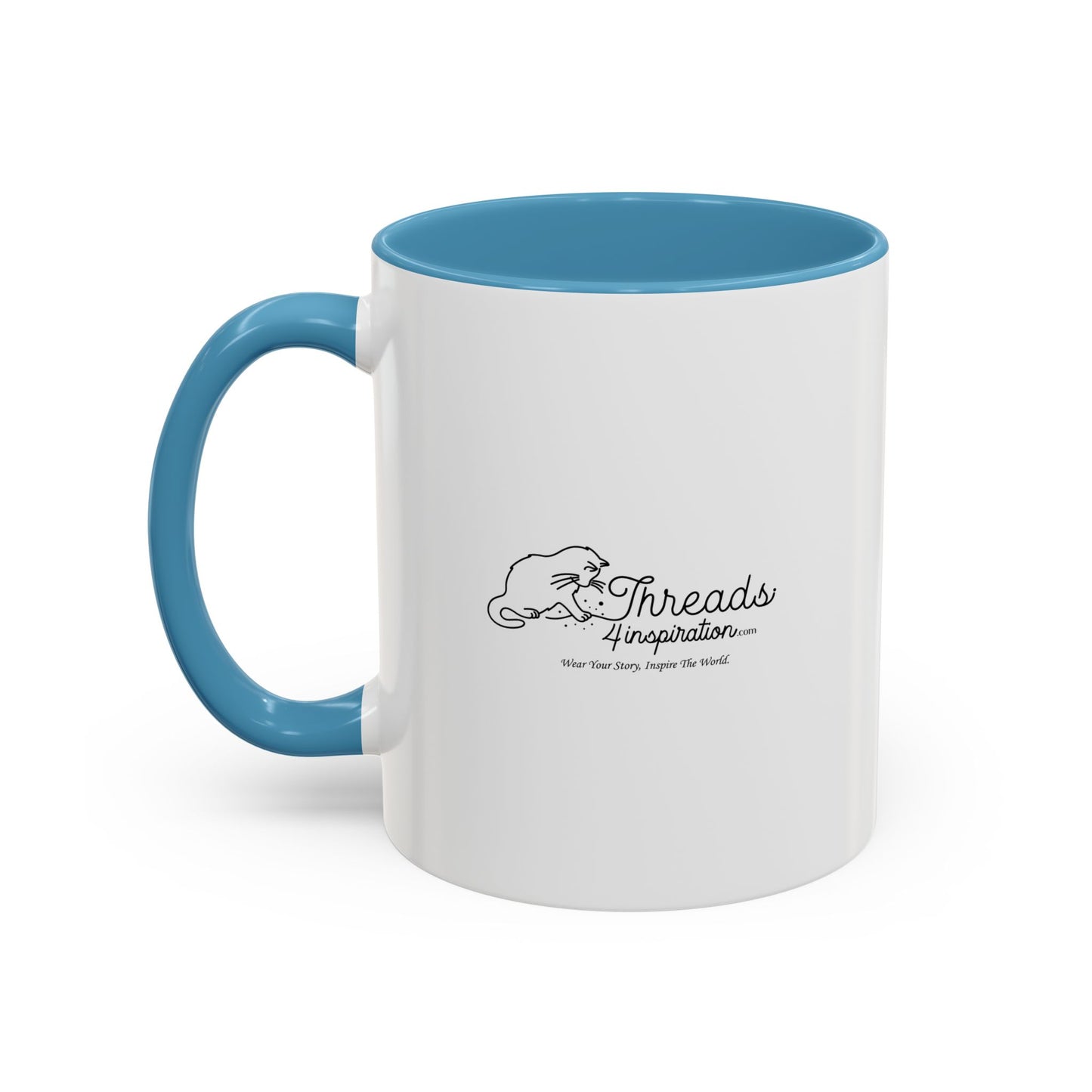 Inspirational Accent Coffee Mug - Strong Leaders Quote, Motivational Gift, Office Decor, Unique Graduation Present, Leadership Cup