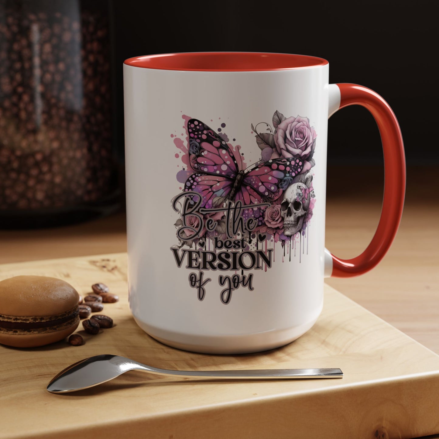 Be The Best Version Of You Mug. Accent Coffee Mug (11, 15oz)