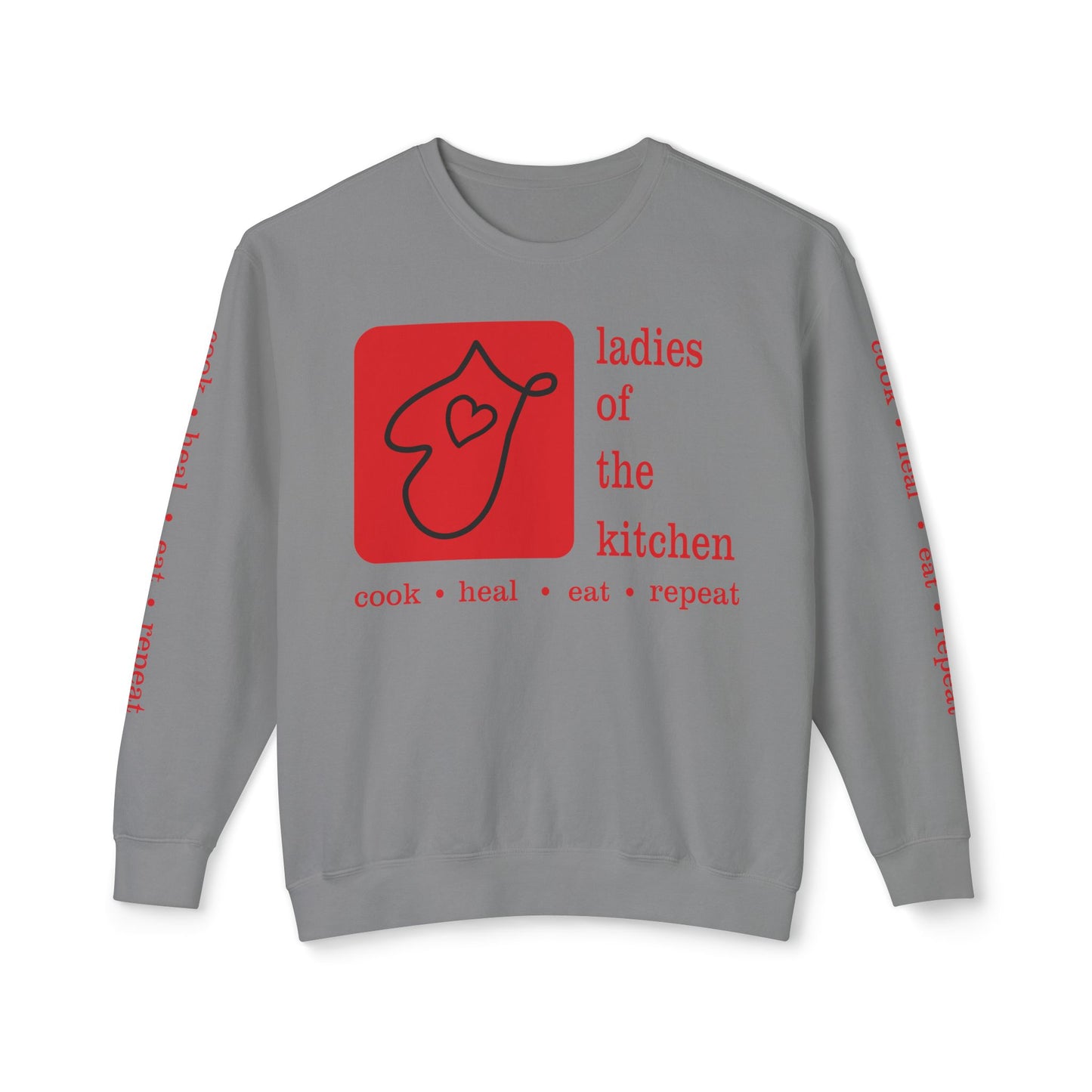 Ladies Of The Kitchen. Unisex Lightweight Crewneck Sweatshirt