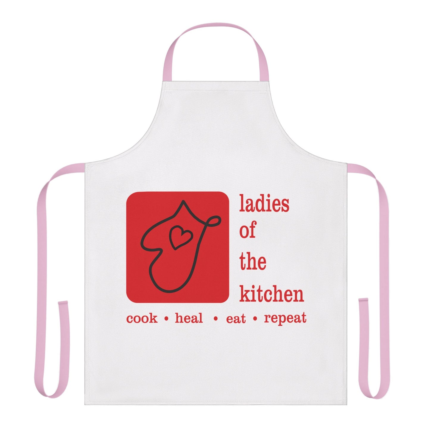 Ladies Of The Kitchen. Apron, 5-Color Straps (AOP)