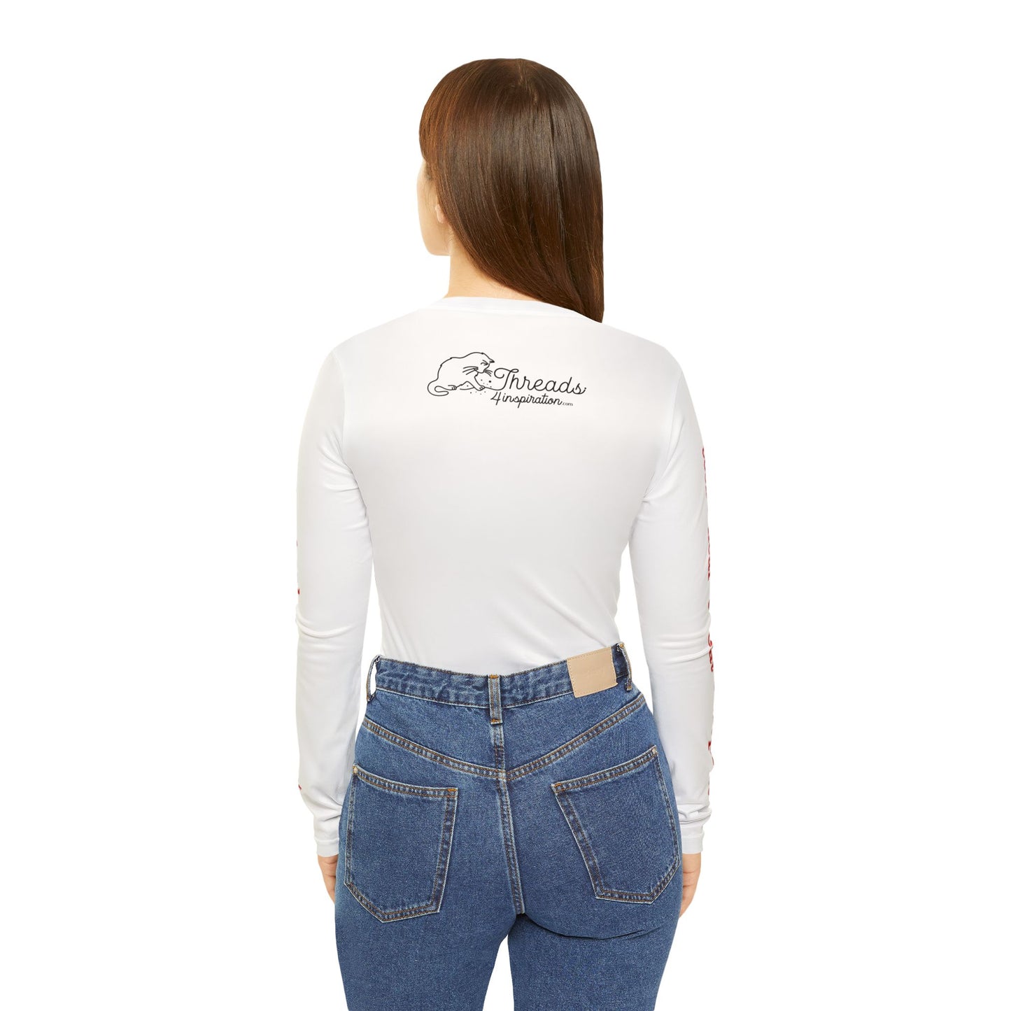 Ladies Of The Kitchen V-Neck. Women's Long Sleeve V-neck Shirt (AOP)