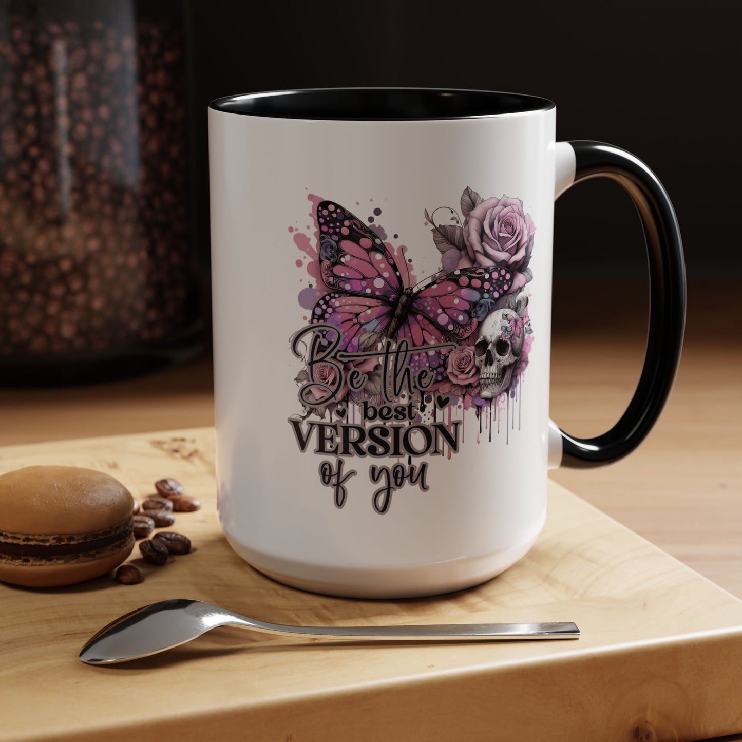 Be The Best Version Of You Mug. Accent Coffee Mug (11, 15oz)