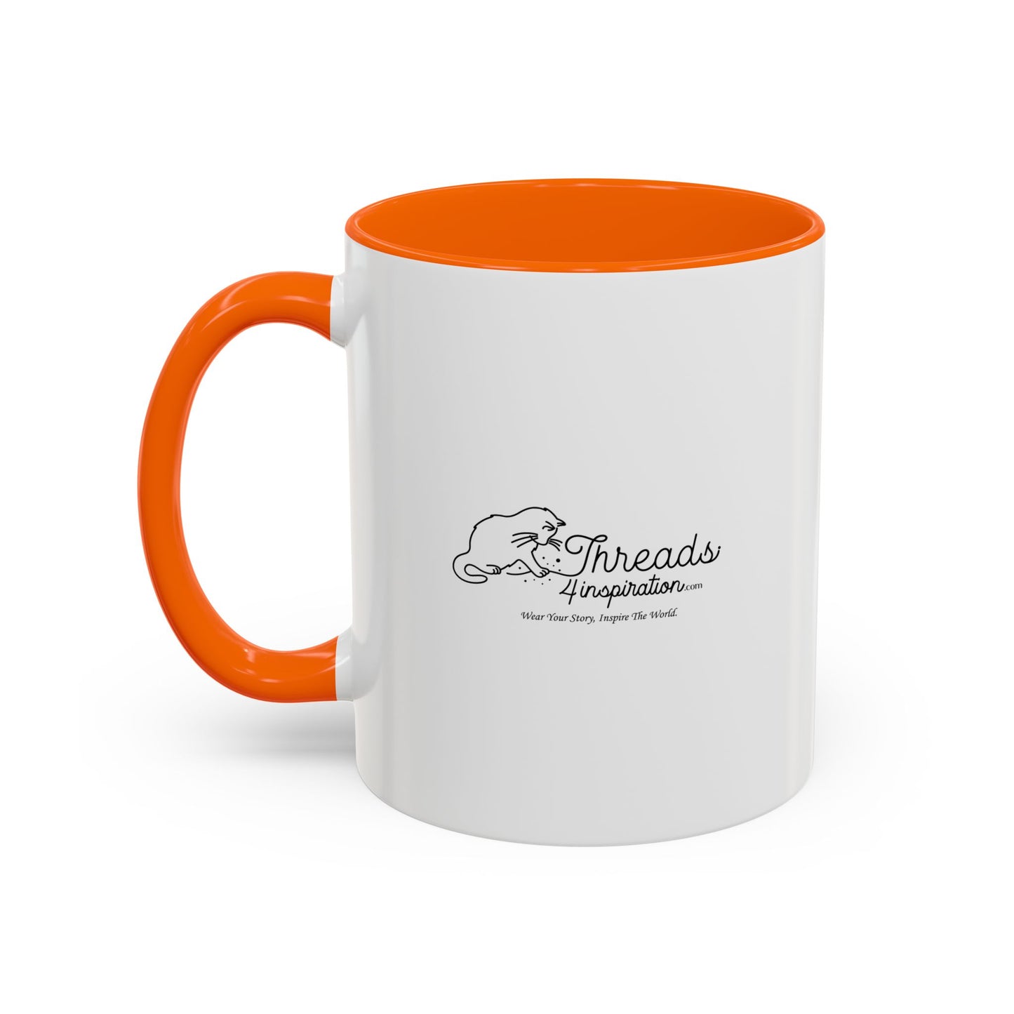 Inspirational Accent Coffee Mug - Strong Leaders Quote, Motivational Gift, Office Decor, Unique Graduation Present, Leadership Cup