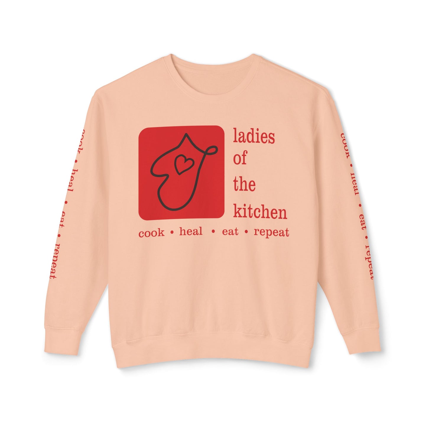 Ladies Of The Kitchen. Unisex Lightweight Crewneck Sweatshirt