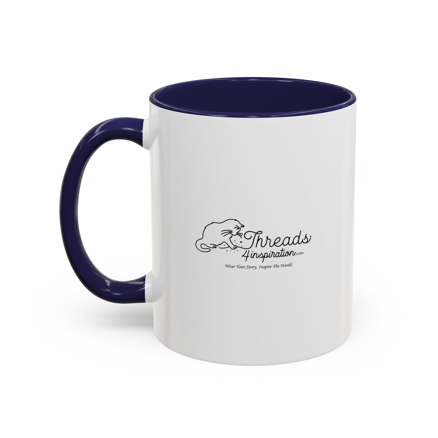 Inspirational Accent Coffee Mug - Strong Leaders Quote, Motivational Gift, Office Decor, Unique Graduation Present, Leadership Cup