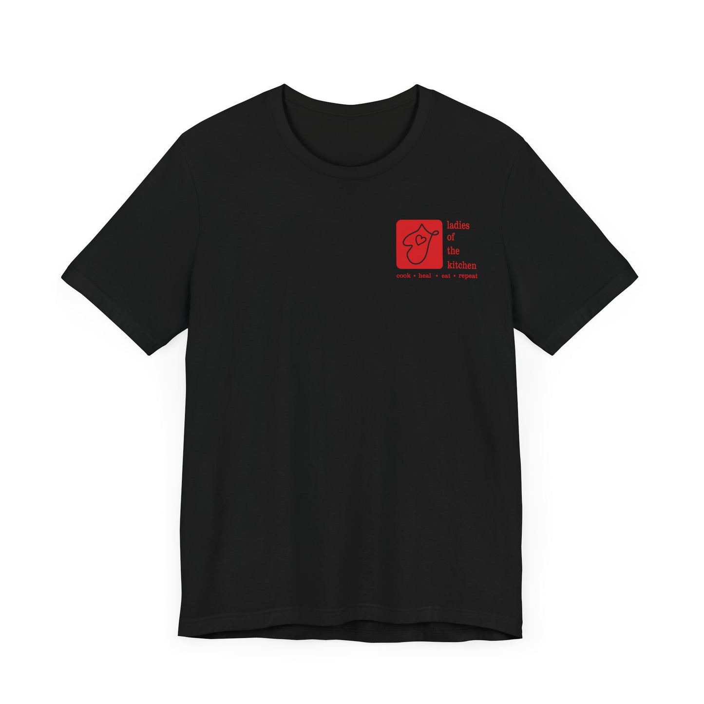 Ladies Of The Kitchen T-shirt. Unisex Jersey Short Sleeve Tee