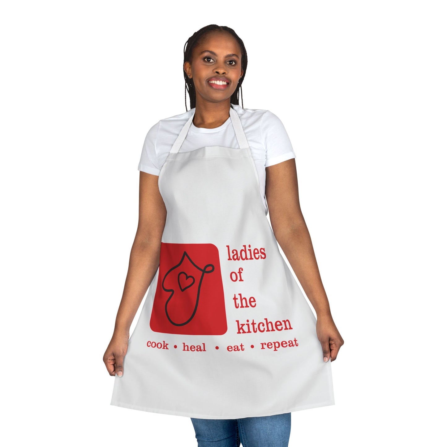 Ladies Of The Kitchen. Apron, 5-Color Straps (AOP)