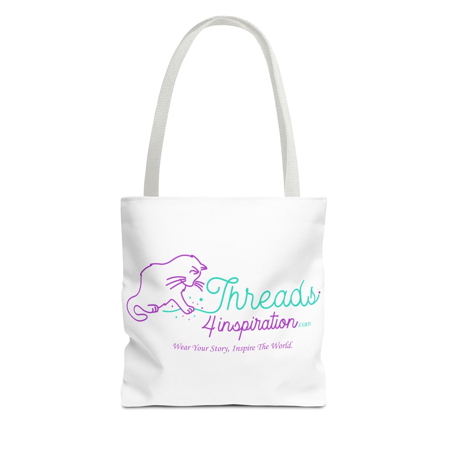 Threads 4 Inspiration Inspiring Tote Bag - Wear Your Story, Inspire The World