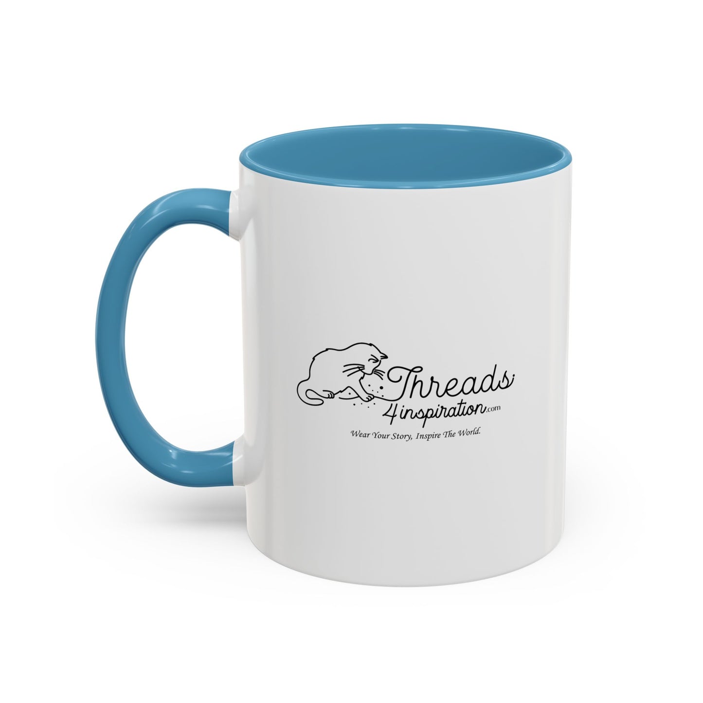 Just Ask Sounds Simple Feels Impossible Sometimes. Accent Coffee Mug - Unique Gift for Motivation and Positivity