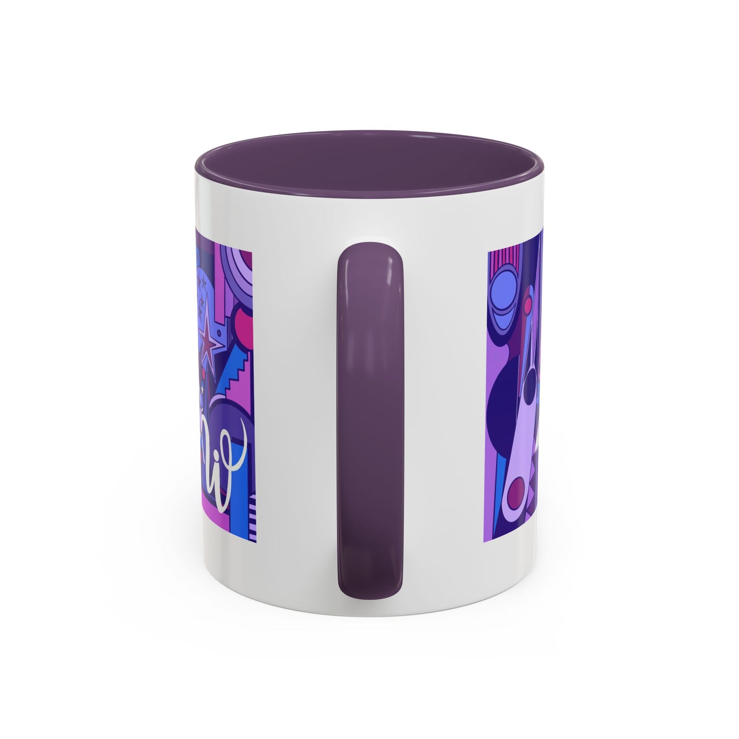 Women Thriving High Mug. Vibrant Abstract Accent Coffee Mug - Perfect for Daily Inspiration