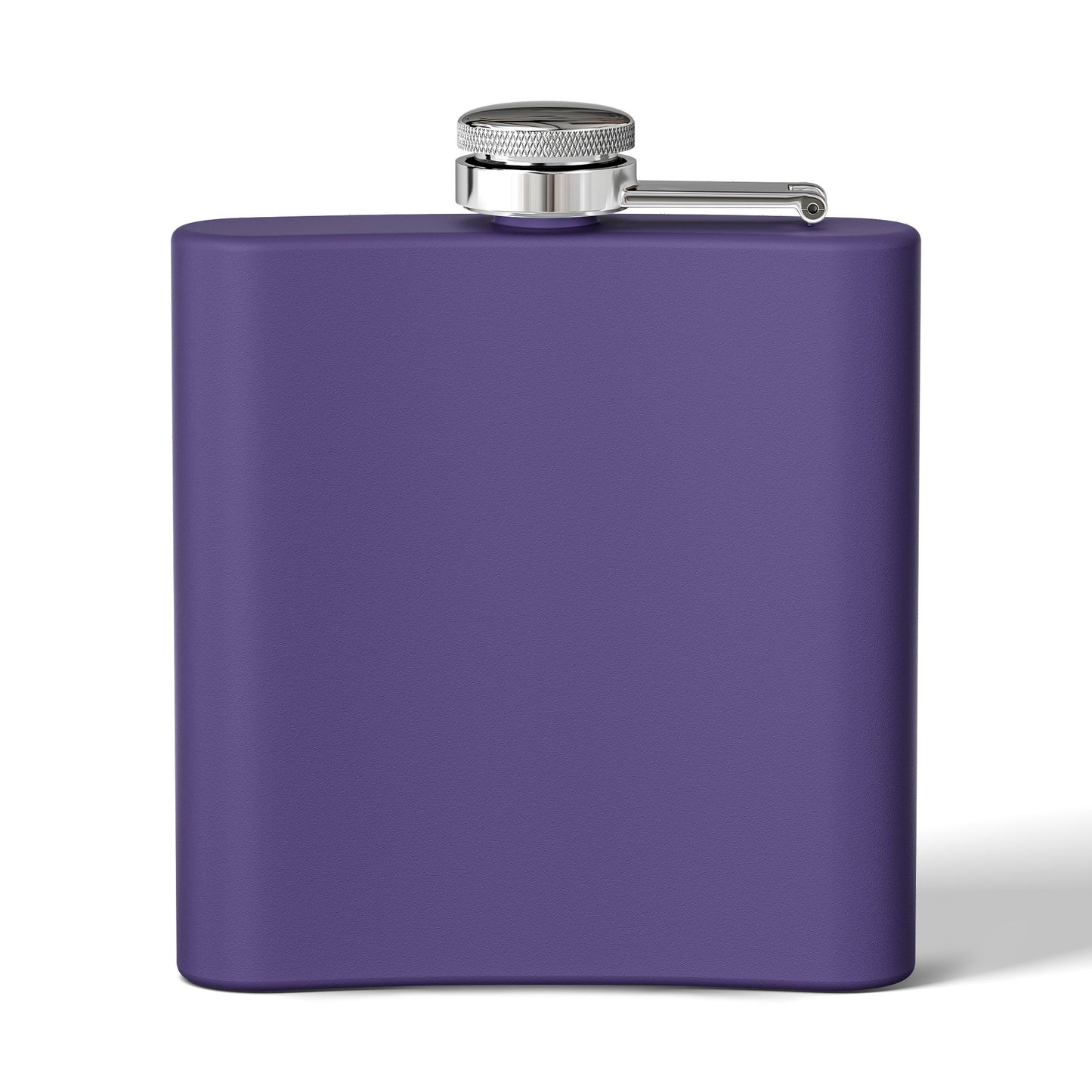 Inspirational Cat Stainless Steel Flask - 6oz Travel Liquor Bottle