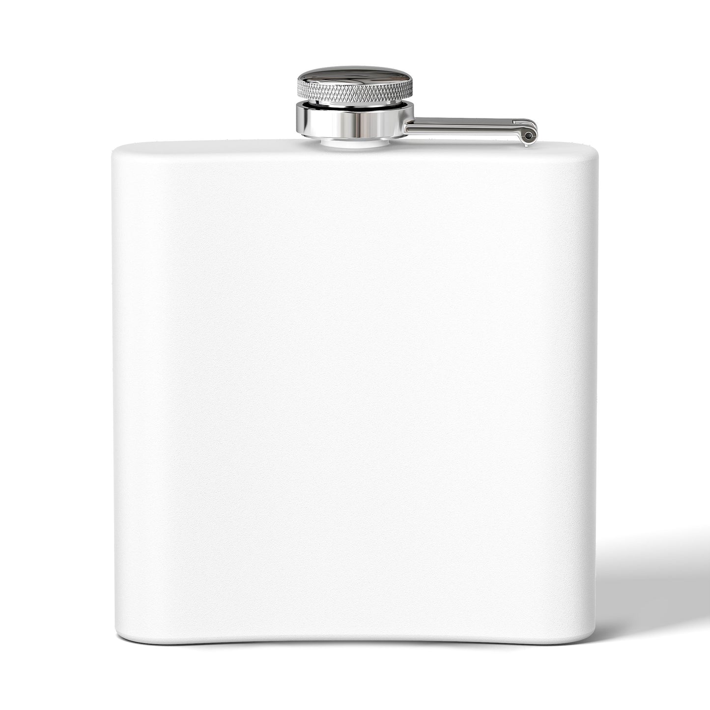 Inspirational Cat Stainless Steel Flask - 6oz Travel Liquor Bottle