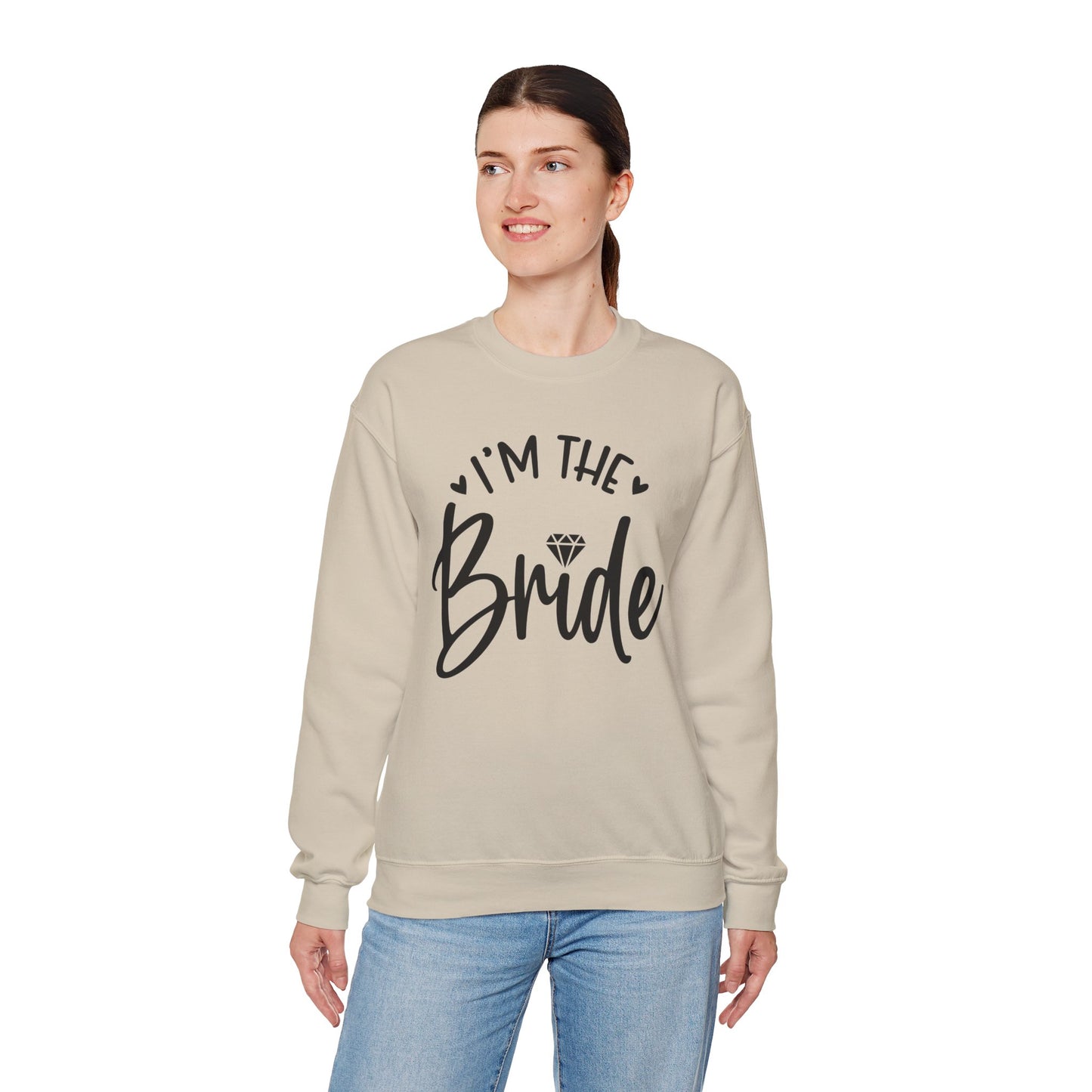 I'm The Bride Sweatshirt. Unisex Heavy Blend™ Crewneck Sweatshirt