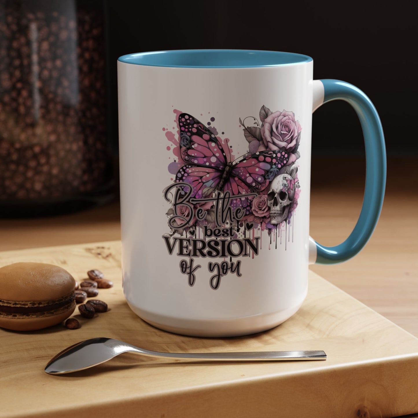 Be The Best Version Of You Mug. Accent Coffee Mug (11, 15oz)