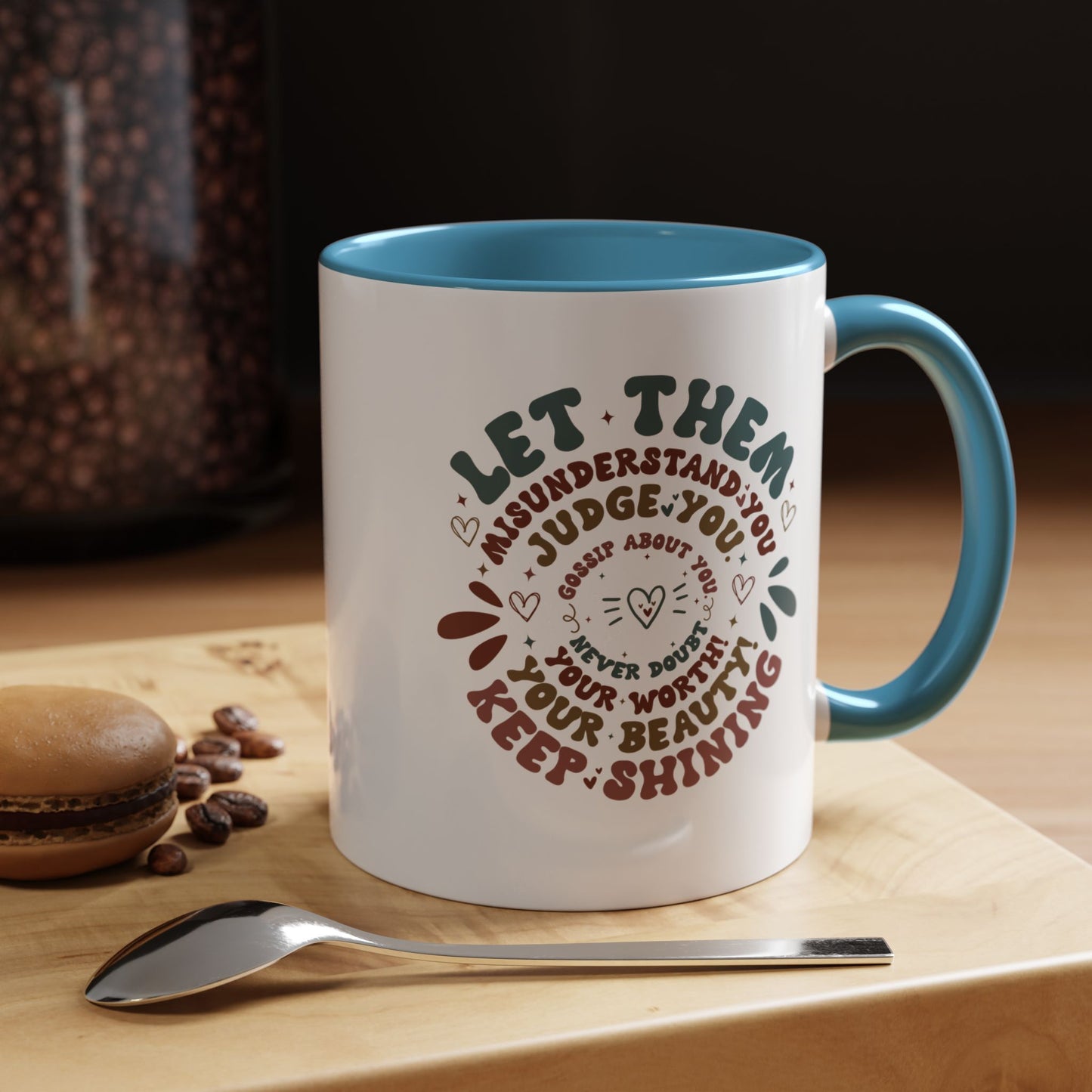 Let Them Mug. Accent Coffee Mug (11, 15oz)