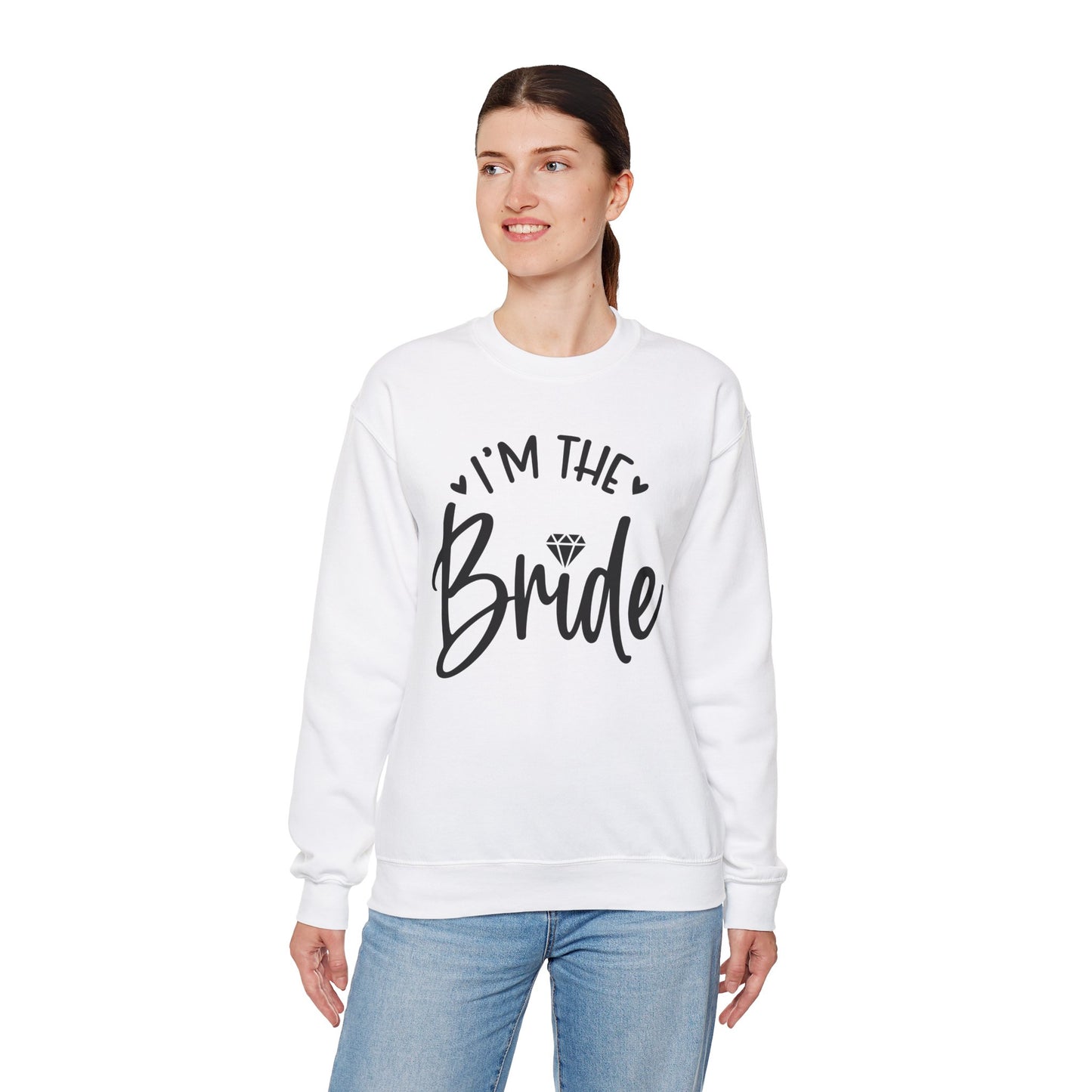 I'm The Bride Sweatshirt. Unisex Heavy Blend™ Crewneck Sweatshirt