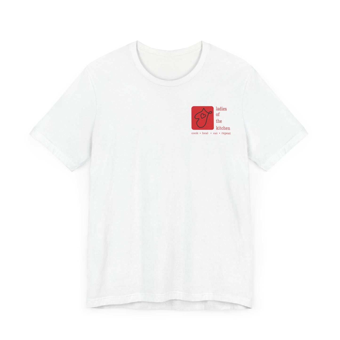 Ladies Of The Kitchen T-shirt. Unisex Jersey Short Sleeve Tee