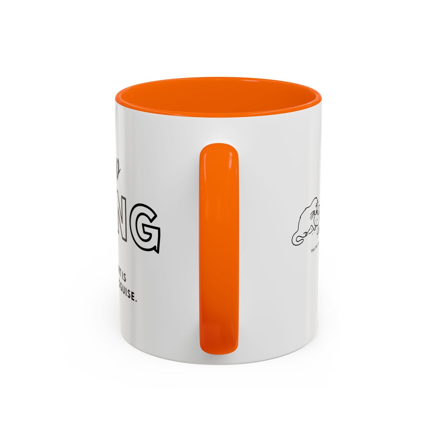 Inspirational Coffee Mug - "Keep Going Discomfort Is Growth In Disguise" - Motivational 11oz