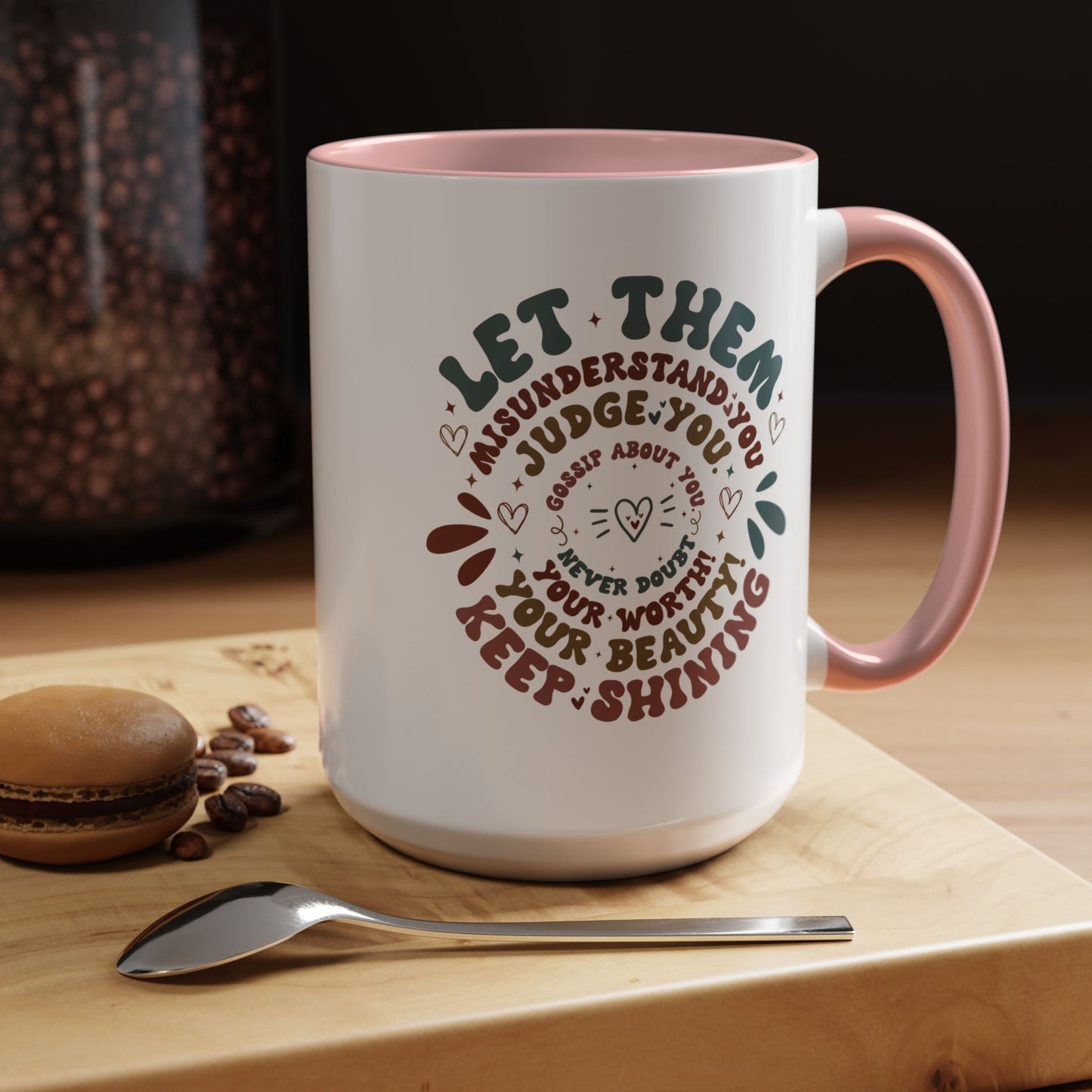 Let Them Mug. Accent Coffee Mug (11, 15oz)