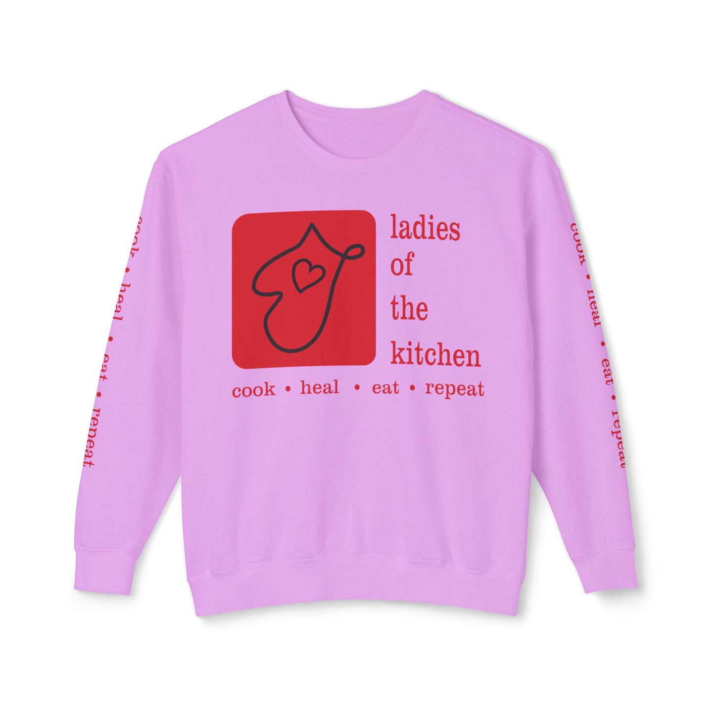 Ladies Of The Kitchen. Unisex Lightweight Crewneck Sweatshirt