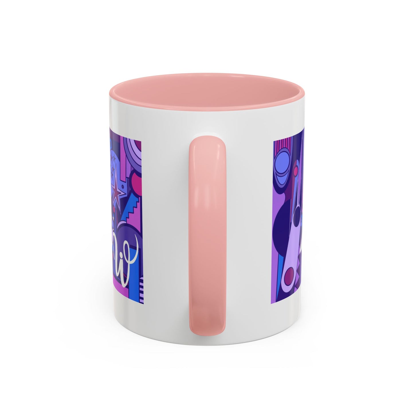 Women Thriving High Mug. Vibrant Abstract Accent Coffee Mug - Perfect for Daily Inspiration