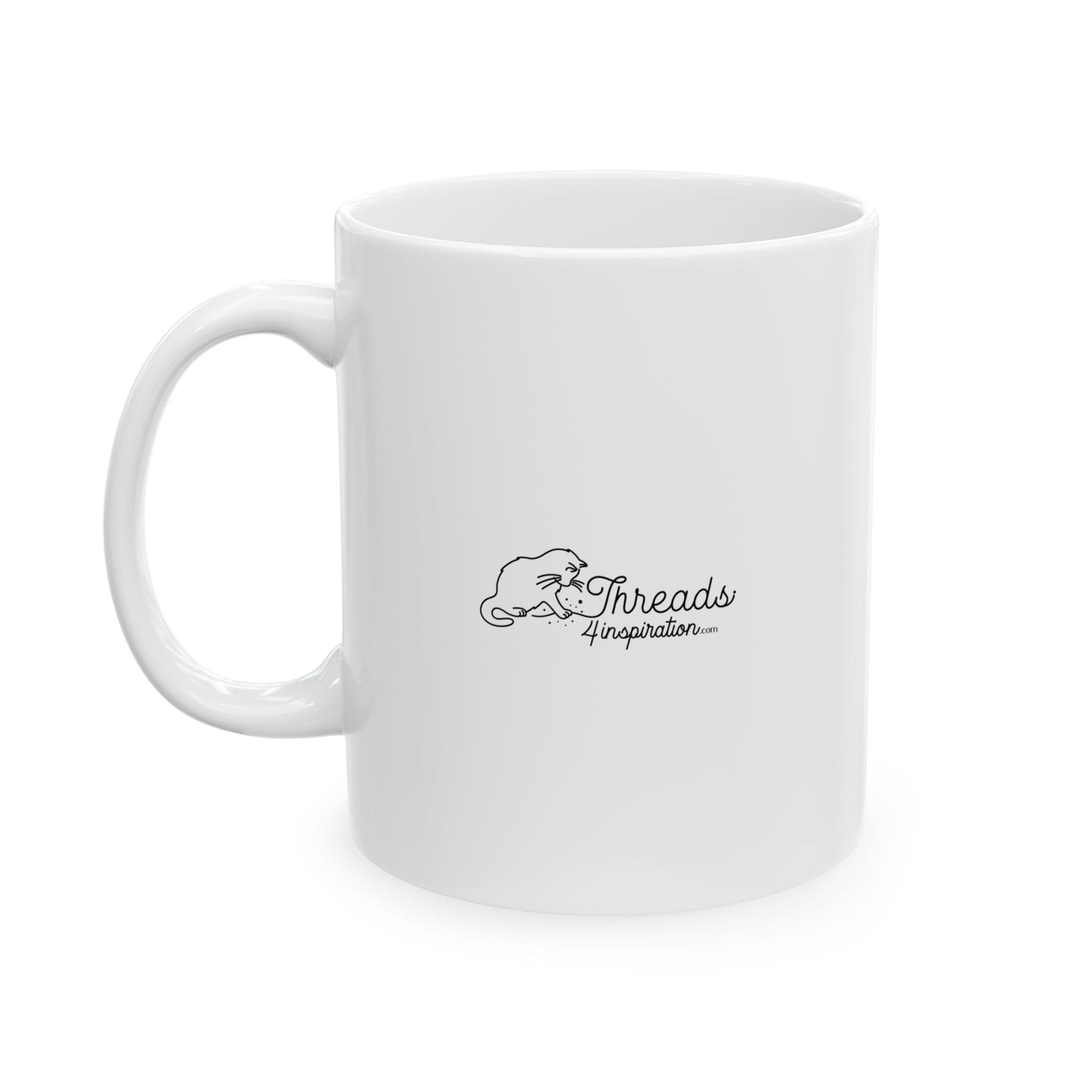 My Cat Is My Valentine Mug. Ceramic Mug, (11oz, 15oz)